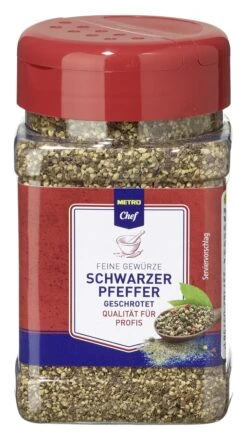 METRO Chef Pfeffer Schwarz Gemahlen (1,1 Kg) -Lebensmittel Discounter 07513bcc 6ae0 429c a5ce a00cad657f3b 2
