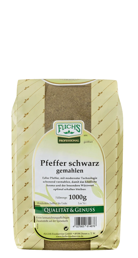 Fuchs Pfeffer Schwarz Ganz (1kg) 2 Fuchs Pfeffer Schwarz Ganz (1kg) – Bild 2