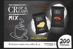 Hellma Kekse Crisp & Creamy Mix 200 Portionen (998 Gr) -Lebensmittel Discounter 192f2378 d343 49aa bf3e cef2fba1ccb3