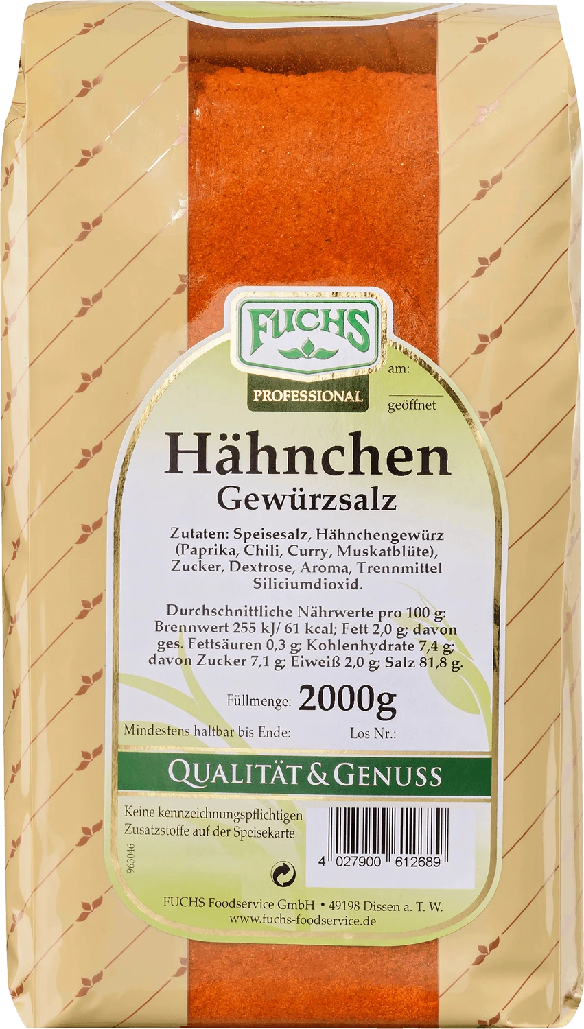 Fuchs Pommes-Frites Würzsalz (2kg) 2 Fuchs Pommes-Frites Würzsalz (2kg) – Bild 2