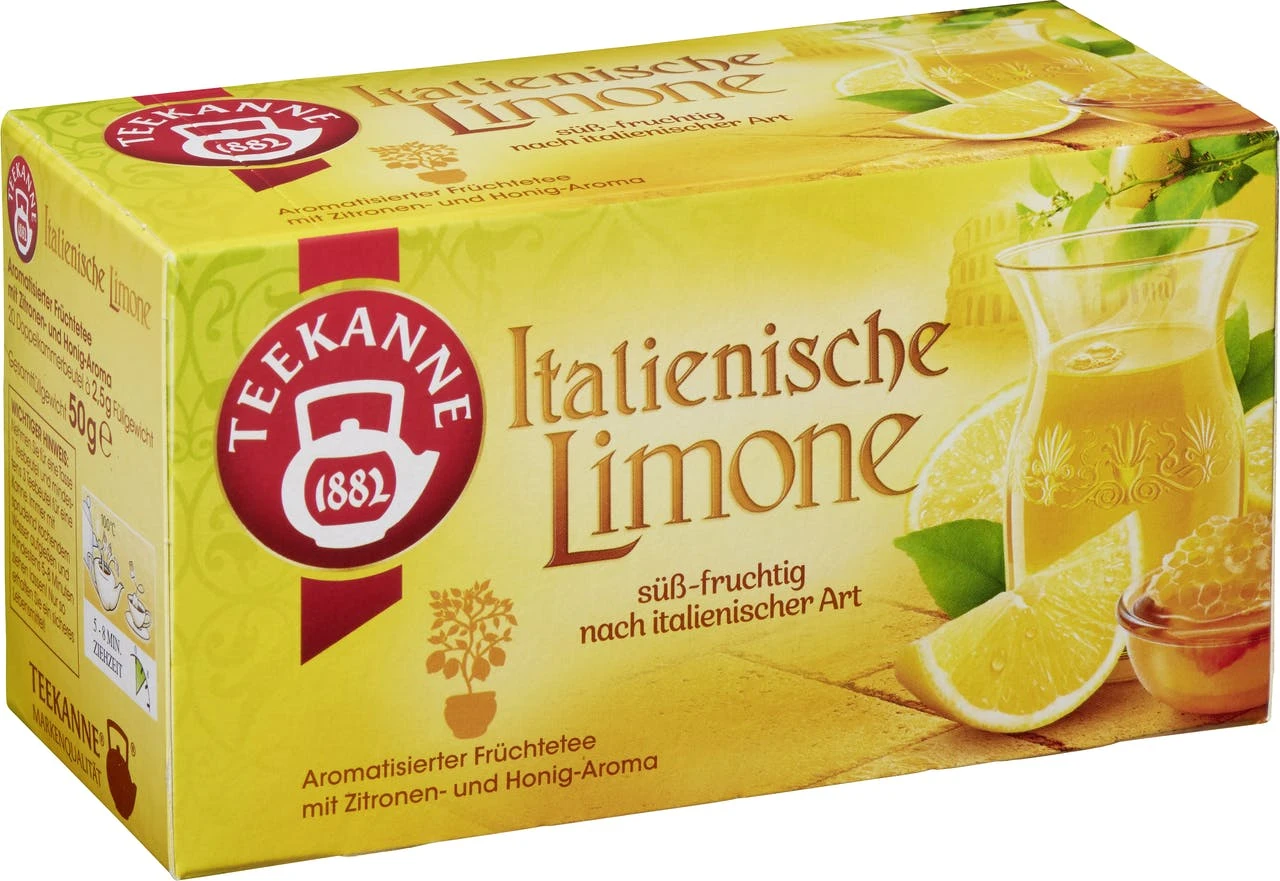 Teekanne Frio Italienische Sauerkirsche Früchtetee Kalt&heiß 20 Beutel - 12 X 45 G Tray 2 Teekanne Frio Italienische Sauerkirsche Früchtetee Kalt&heiß 20 Beutel - 12 X 45 G Tray – Bild 2