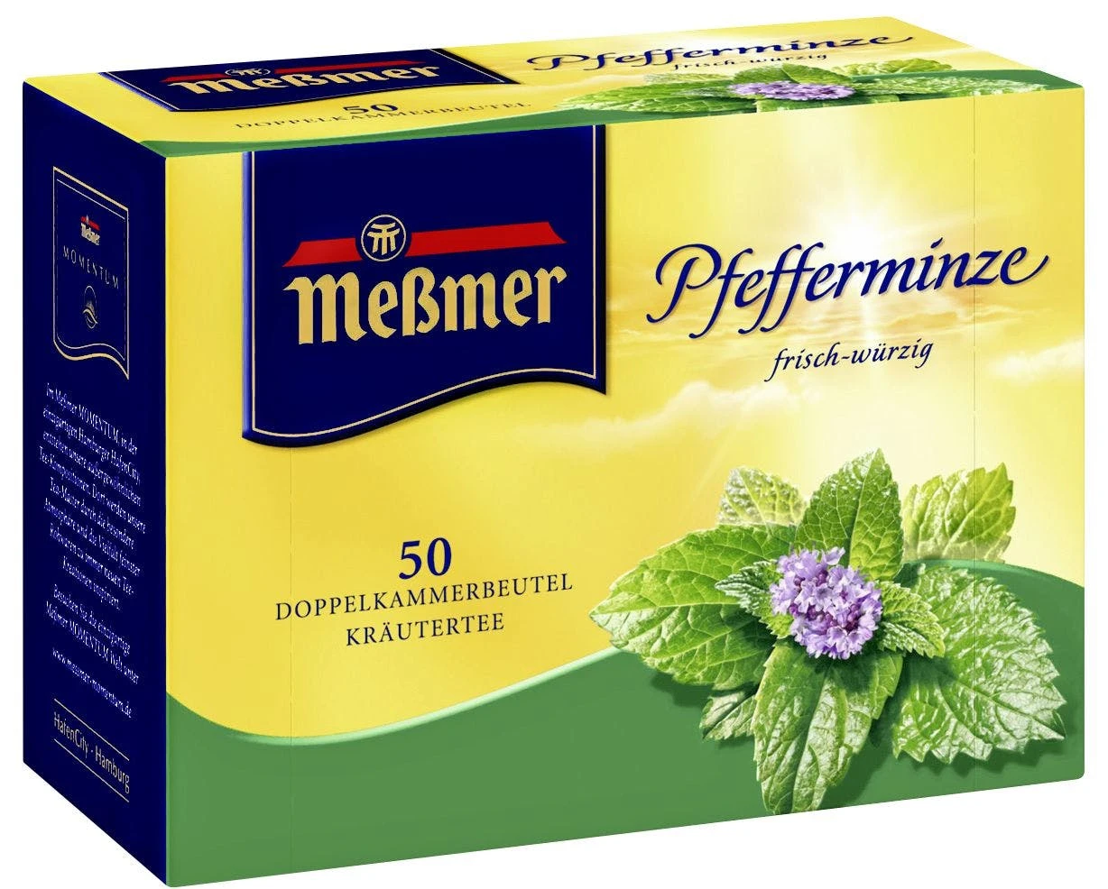 Meßmer Gastro Pfefferminze 100 Teebeutel (225 G) 3 Meßmer Gastro Pfefferminze 100 Teebeutel (225 G) – Bild 3