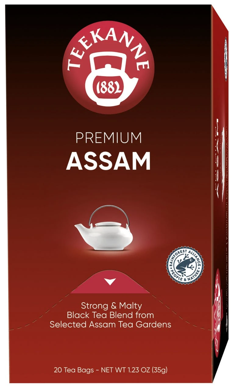 Teekanne Schwarztee Premium Assam 20 Teebeutel (35 G) 1 Teekanne Schwarztee Premium Assam 20 Teebeutel (35 G)