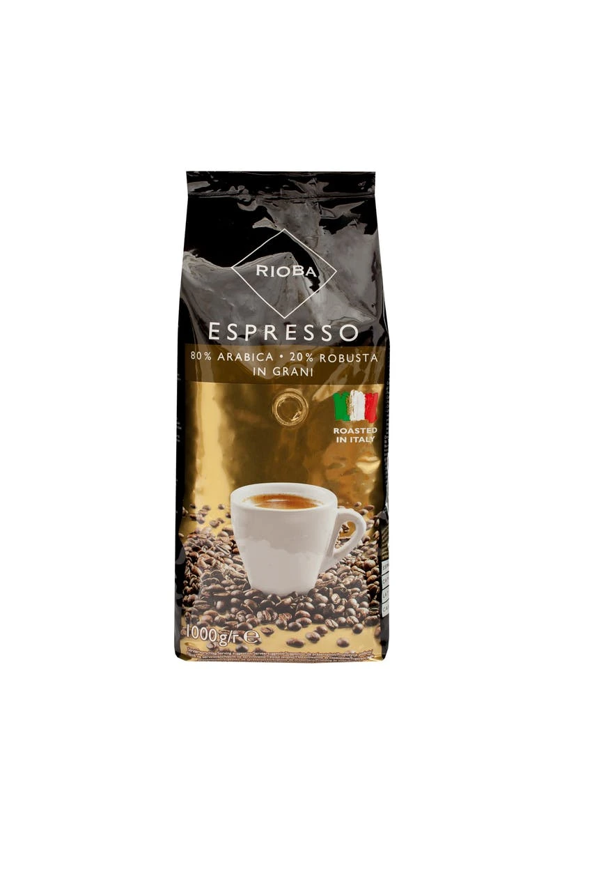 Rioba Kaffeebohnen Espresso (1 Kg) 3 Rioba Kaffeebohnen Espresso (1 Kg) – Bild 3