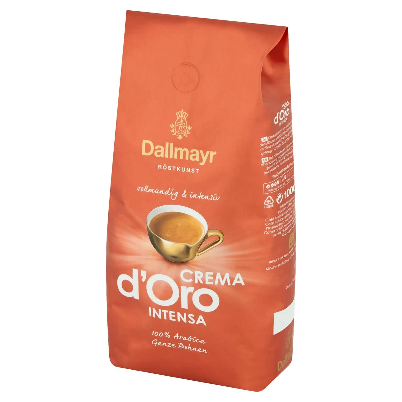 Dallmayr Kaffeebohnen Crema D'oro (1 Kg) 3 Dallmayr Kaffeebohnen Crema D'oro (1 Kg) – Bild 3