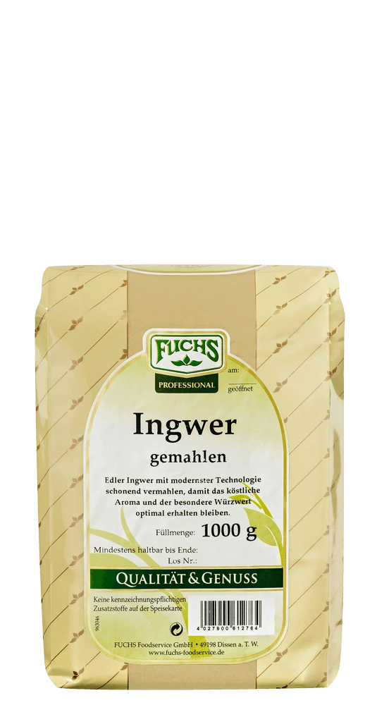 Fuchs Ingwer Gemahlen (1kg) 1 Fuchs Ingwer Gemahlen (1kg)