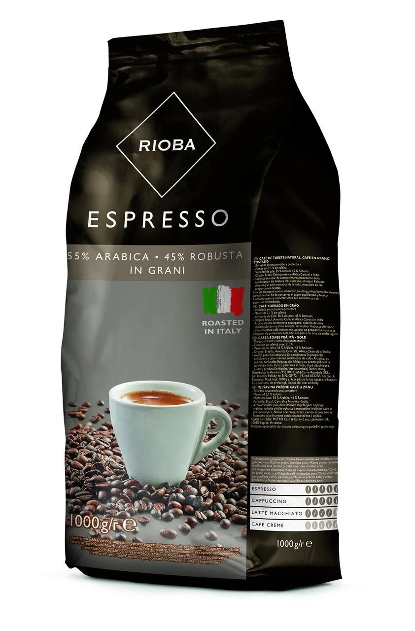 Rioba Kaffeebohnen Espresso (1 Kg) 1 Rioba Kaffeebohnen Espresso (1 Kg)