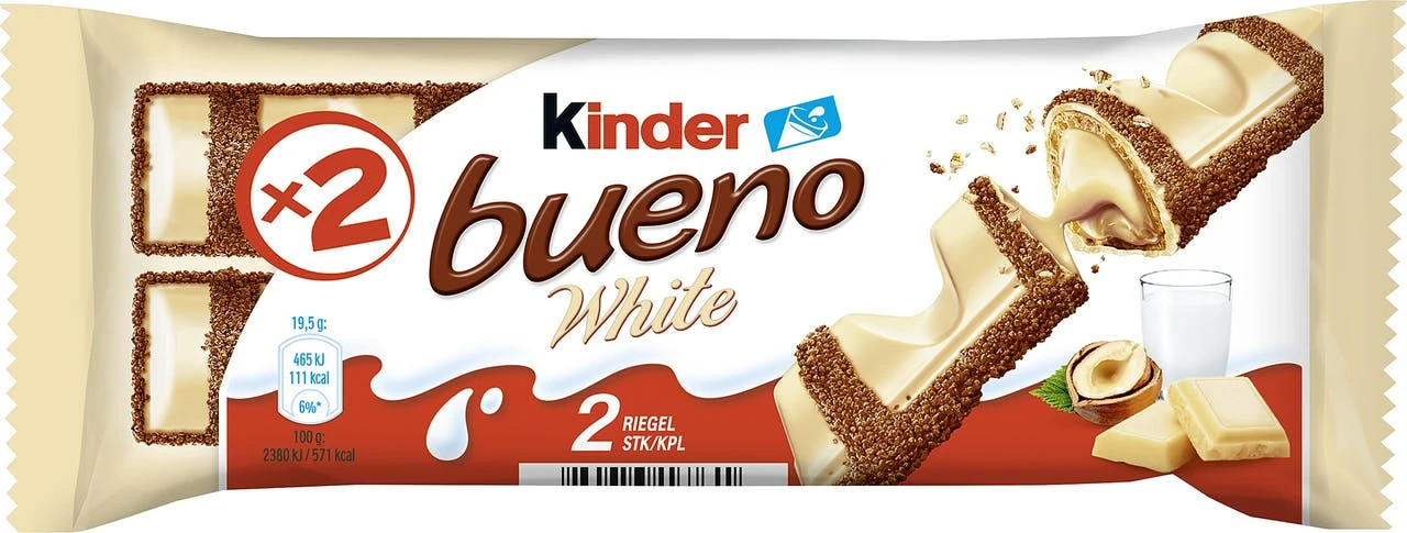 Kinder Bueno White 30 X 39 G (1,17 Kg) 7 Kinder Bueno White 30 X 39 G (1,17 Kg) – Bild 7