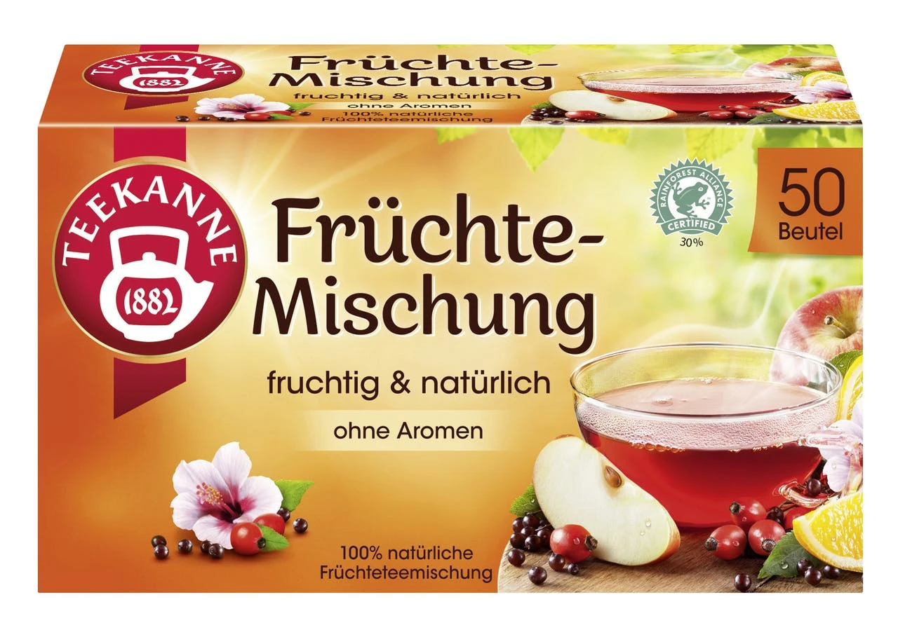 Meßmer Früchtetee Hagebuttentee Mischung 25 Teebeutel (75g) 3 Meßmer Früchtetee Hagebuttentee Mischung 25 Teebeutel (75g) – Bild 3