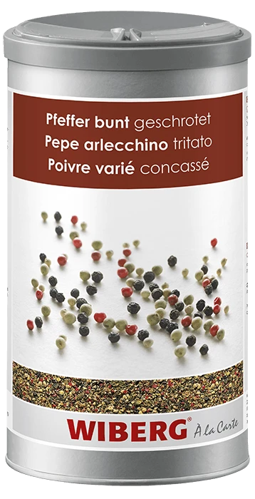 WIBERG Pfeffer Bunt Geschrotet (470 Ml) 2 WIBERG Pfeffer Bunt Geschrotet (470 Ml) – Bild 2
