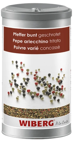 WIBERG Pfeffer Bunt Geschrotet (1200 Ml)