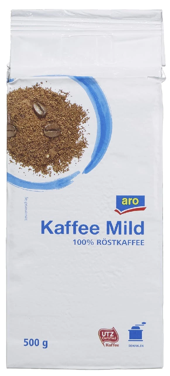 Aro Gemahlener Kaffee Gold (500 G) 2 Aro Gemahlener Kaffee Gold (500 G) – Bild 2
