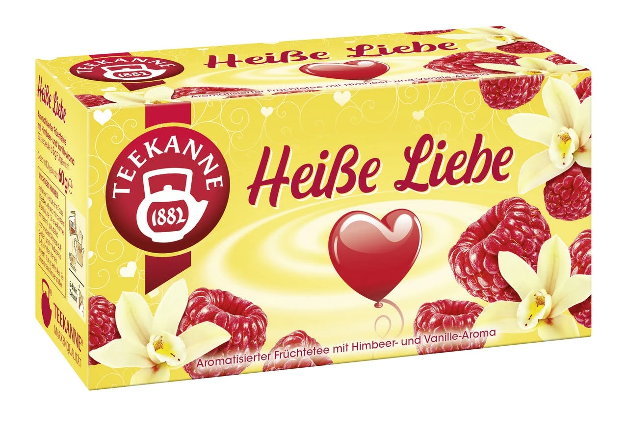 Teekanne Früchtetee Heiße Liebe 20 Teebeutel (60g) 6 Teekanne Früchtetee Heiße Liebe 20 Teebeutel (60g) – Bild 6