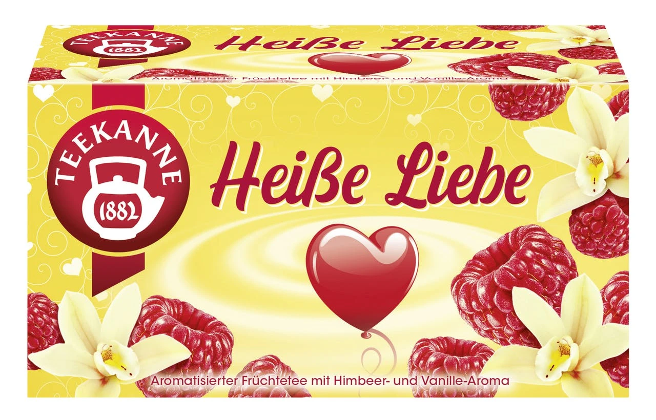 Teekanne Früchtetee Heiße Liebe 20 Teebeutel (60g) 1 Teekanne Früchtetee Heiße Liebe 20 Teebeutel (60g)