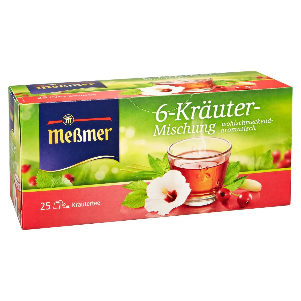 Meßmer Kräutertee Kräuter Pur 25 Teebeutel (50 G) 2 Meßmer Kräutertee Kräuter Pur 25 Teebeutel (50 G) – Bild 2