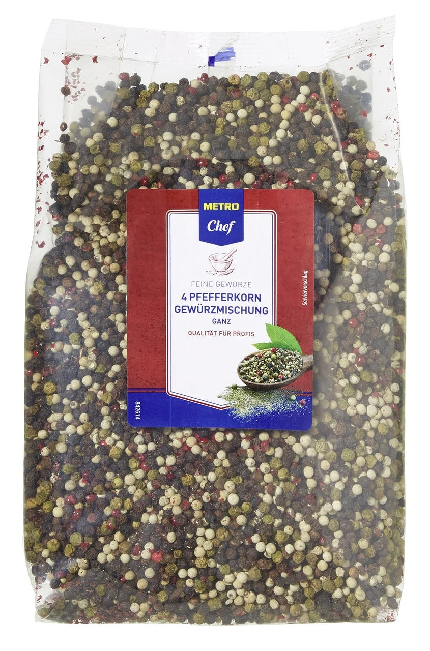 METRO Chef 4 Pfeffer Gewürzmischung Ganz (485 G) 3 METRO Chef 4 Pfeffer Gewürzmischung Ganz (485 G) – Bild 3