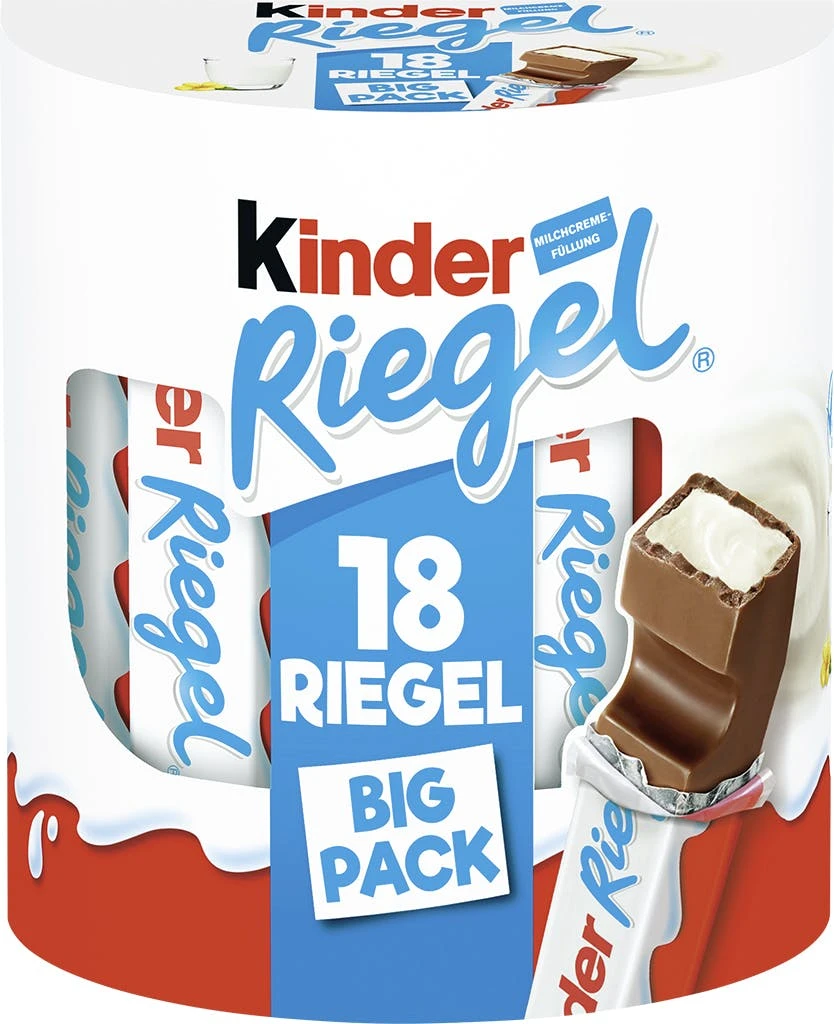 Kinder Schokoladenriegel 18 Riegel (378 G) 1 Kinder Schokoladenriegel 18 Riegel (378 G)