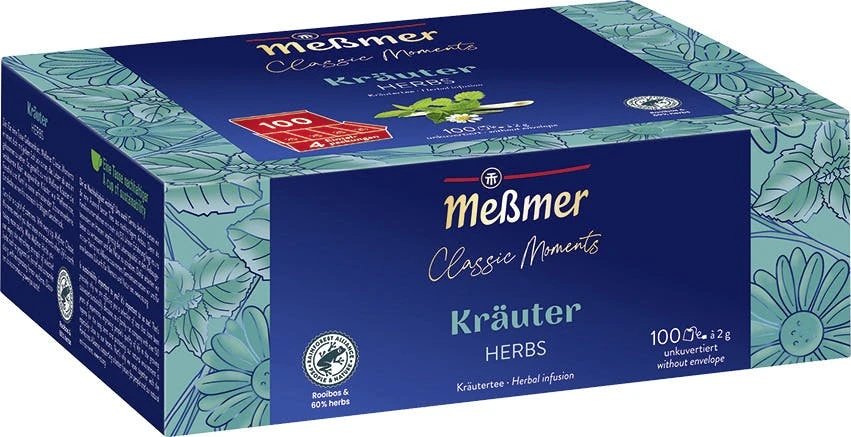 Meßmer Gastro Pfefferminze 100 Teebeutel (225 G) 5 Meßmer Gastro Pfefferminze 100 Teebeutel (225 G) – Bild 5