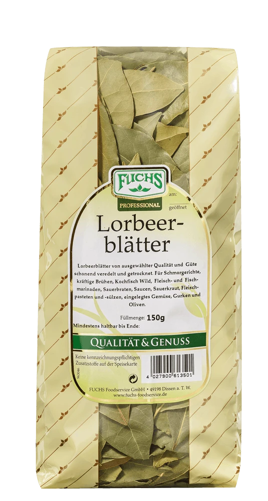 Fuchs Loorbeerblätter (150g) 2 Fuchs Loorbeerblätter (150g) – Bild 2