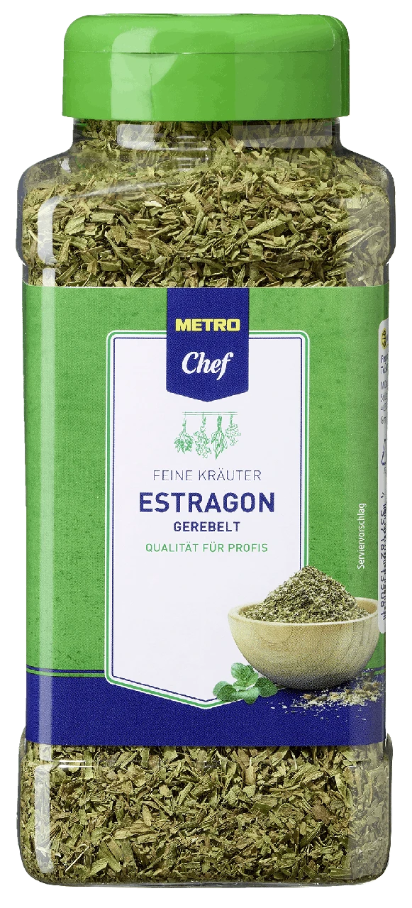 Fuchs Estragon Gerebelt (200g) 2 Fuchs Estragon Gerebelt (200g) – Bild 2