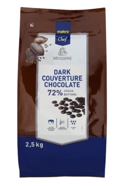 METRO Chef Kuvertüre Buttons Dunkle Schokolade 55 % Kakaomasse (2,5 Kg) 10 METRO Chef Kuvertüre Buttons Dunkle Schokolade 55 % Kakaomasse (2,5 Kg) -Lebensmittel Discounter 2fabe674 735e 4509 949a cf27335209a4