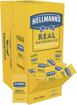 Hellmann's Vegan Mayo 120 Portionen X 20ml (2,4 L) -Lebensmittel Discounter 48e4b2f5 0da0 4ba6 8440 142387ff1d8a 1