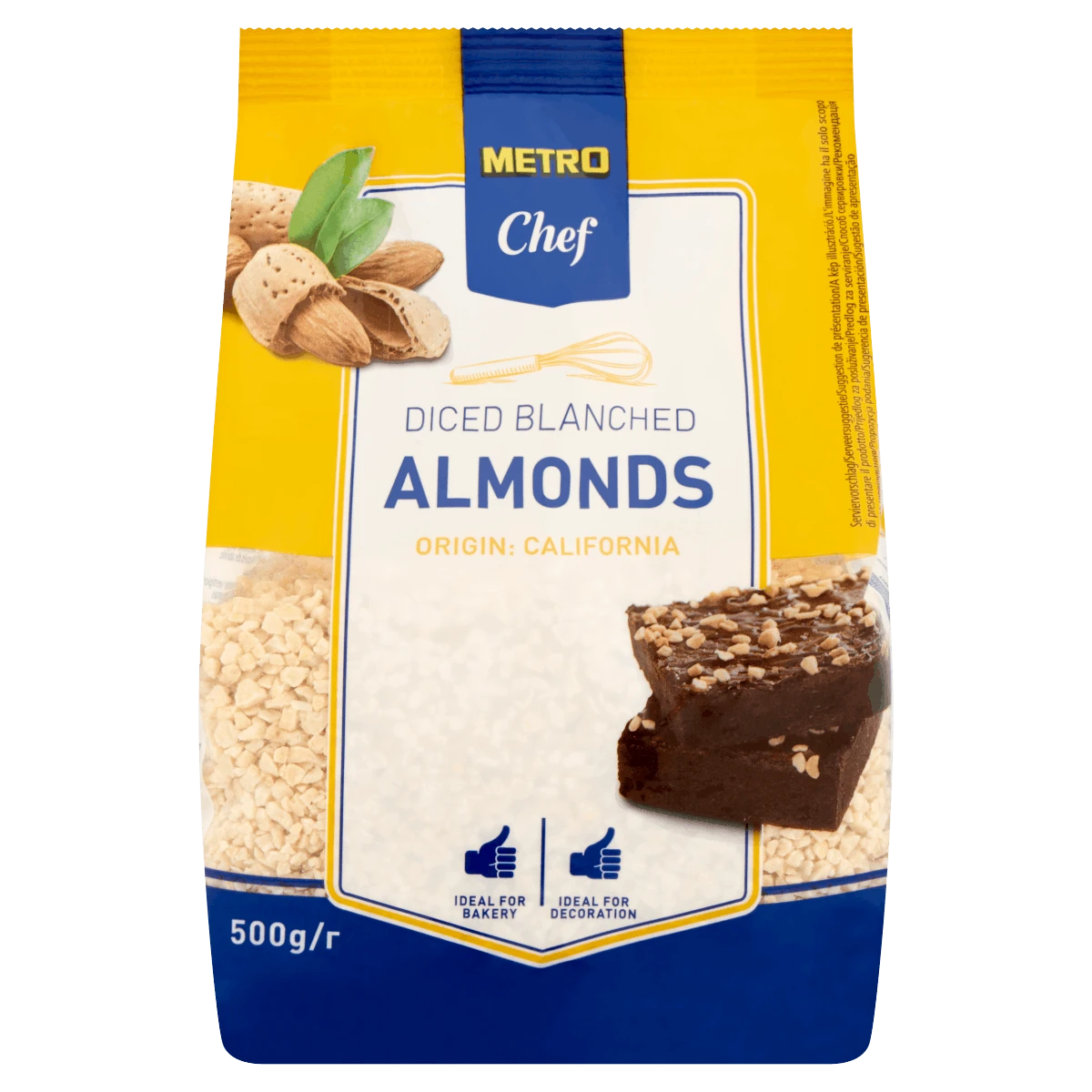 Metro Chef Mandeln Gemahlen (500 G) 2 Metro Chef Mandeln Gemahlen (500 G) – Bild 2