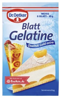 Dr. Oetker Blattgelatine Weiß 6 Portionen (10 G) -Lebensmittel Discounter 8fa024cf f5b6 43e4 982f 8785ab917cd3 1